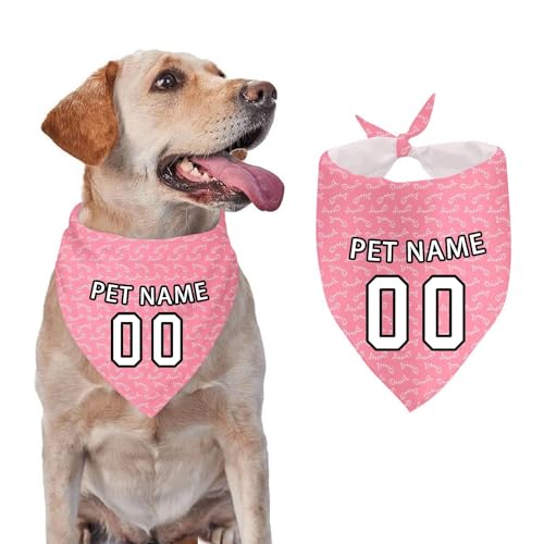 Personalisierte Hunde Halstuch Individueller Namen Number Hundehalstuch Personalisierbar Haustierschal Bandana mit Verstellbarer Schnalle Hundehalstücher Accessoire für Hunde und Katzen Hundehandtuch Personalisierte Hunde Halstuch Individueller Namen Number Hundehalstuch Personalisierbar Haustierschal Bandana mit Verstellbarer Schnalle Hundehalstücher Accessoire für Hunde und Katzen Hundehandtuch von Topassion