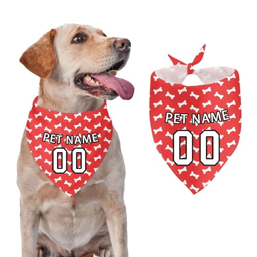 Personalisierte Hunde Halstuch Individueller Namen Number Hundehalstuch Personalisierbar Haustierschal Bandana mit Verstellbarer Schnalle Hundehalstücher Accessoire für Hunde und Katzen Hundehandtuch Personalisierte Hunde Halstuch Individueller Namen Number Hundehalstuch Personalisierbar Haustierschal Bandana mit Verstellbarer Schnalle Hundehalstücher Accessoire für Hunde und Katzen Hundehandtuch von Topassion