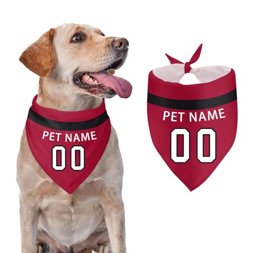 Personalisierte Hunde Halstuch Individueller Namen Number Hundehalstuch Personalisierbar Haustierschal Bandana mit Verstellbarer Schnalle Hundehalstücher Accessoire für Hunde und Katzen Hundehandtuch Personalisierte Hunde Halstuch Individueller Namen Number Hundehalstuch Personalisierbar Haustierschal Bandana mit Verstellbarer Schnalle Hundehalstücher Accessoire für Hunde und Katzen Hundehandtuch von Topassion