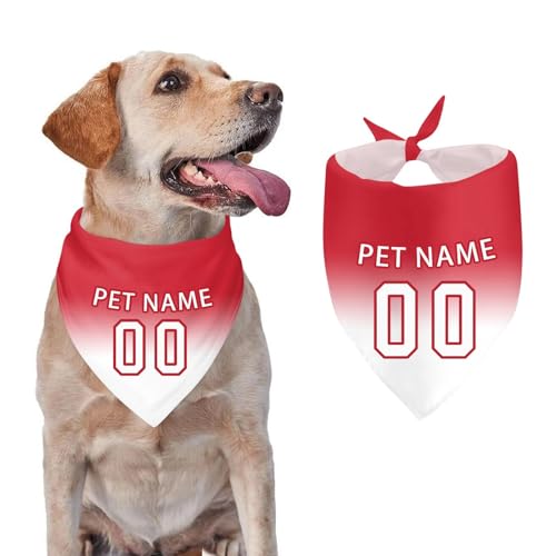 Personalisierte Hunde Halstuch Individueller Namen Number Hundehalstuch Personalisierbar Haustierschal Bandana mit Verstellbarer Schnalle Hundehalstücher Accessoire für Hunde und Katzen Hundehandtuch Personalisierte Hunde Halstuch Individueller Namen Number Hundehalstuch Personalisierbar Haustierschal Bandana mit Verstellbarer Schnalle Hundehalstücher Accessoire für Hunde und Katzen Hundehandtuch von Topassion