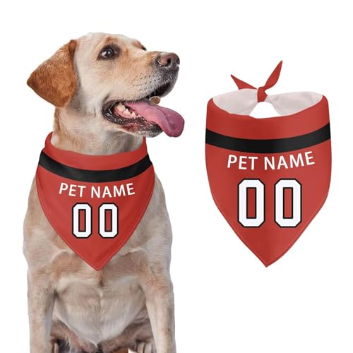 Personalisierte Hunde Halstuch Individueller Namen Number Hundehalstuch Personalisierbar Haustierschal Bandana mit Verstellbarer Schnalle Hundehalstücher Accessoire für Hunde und Katzen Hundehandtuch Personalisierte Hunde Halstuch Individueller Namen Number Hundehalstuch Personalisierbar Haustierschal Bandana mit Verstellbarer Schnalle Hundehalstücher Accessoire für Hunde und Katzen Hundehandtuch von Topassion