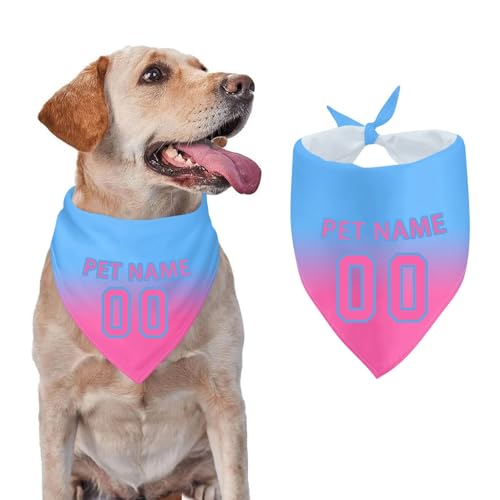 Personalisierte Hunde Halstuch Individueller Namen Number Hundehalstuch Personalisierbar Haustierschal Bandana mit Verstellbarer Schnalle Hundehalstücher Accessoire für Hunde und Katzen Hundehandtuch Personalisierte Hunde Halstuch Individueller Namen Number Hundehalstuch Personalisierbar Haustierschal Bandana mit Verstellbarer Schnalle Hundehalstücher Accessoire für Hunde und Katzen Hundehandtuch von Topassion