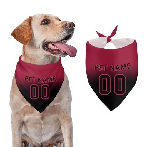 Personalisierte Hunde Halstuch Individueller Namen Number Hundehalstuch Personalisierbar Haustierschal Bandana mit Verstellbarer Schnalle Hundehalstücher Accessoire für Hunde und Katzen Hundehandtuch Personalisierte Hunde Halstuch Individueller Namen Number Hundehalstuch Personalisierbar Haustierschal Bandana mit Verstellbarer Schnalle Hundehalstücher Accessoire für Hunde und Katzen Hundehandtuch von Topassion