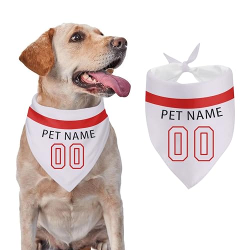 Personalisierte Hunde Halstuch Individueller Namen Number Hundehalstuch Personalisierbar Haustierschal Bandana mit Verstellbarer Schnalle Hundehalstücher Accessoire für Hunde und Katzen Hundehandtuch Personalisierte Hunde Halstuch Individueller Namen Number Hundehalstuch Personalisierbar Haustierschal Bandana mit Verstellbarer Schnalle Hundehalstücher Accessoire für Hunde und Katzen Hundehandtuch von Topassion