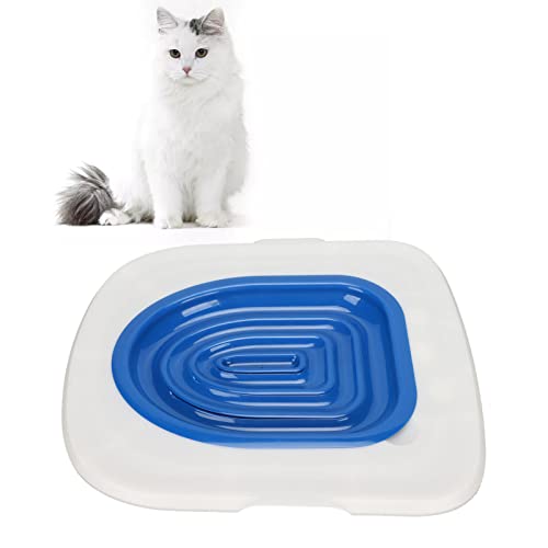 Katzentoiletten-Trainingsset, Katzentoiletten-Trainingssystem, Bringen Sie Ihrer Katze bei, die Toilette zu Benutzen, Universeller Wiederverwendbarer Katzentoiletten-Trainer von Topiky