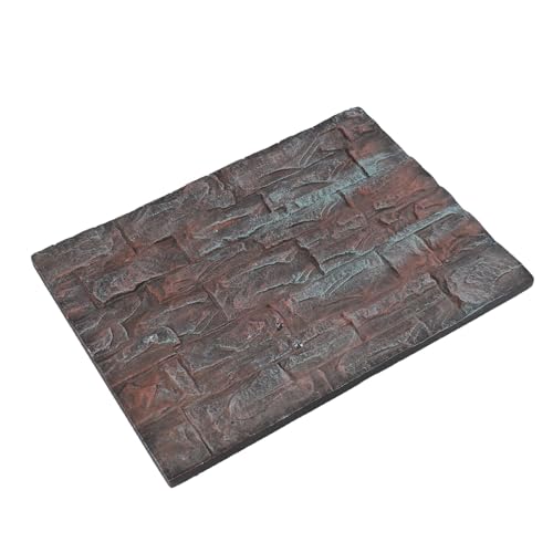 Topiky Aquarium Hintergrund, Aquarium Hintergrund, 3D Effekte, Lebendige,Gearbeitete Aquarium Hintergrundwand für Aquarium, Reptilienbecken (D) von Topiky