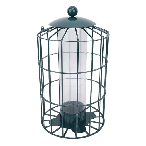 Topiky Käfig -Vogelhäuschen für Wilde Vögel Draußen, Eichhörnchenbird -Feeder, Tauben Proof Käfighänge Rohr Vogelhäuschen für Außen Topiky Käfig -Vogelhäuschen für Wilde Vögel Draußen, Eichhörnchenbird -Feeder, Tauben Proof Käfighänge Rohr Vogelhäuschen für Außen von Topiky