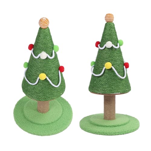 Weihnachts-Kratzbaumturm mit Katzenkratzbaum, Katzenkratzbaum aus Zedernholz, Weihnachts-Kratzbäume, Katzenkratzer, Niedliches Spielzeug, Kätzchen, Sisal, Kratzbaum mit Weihnachts-Kratzbaumturm mit Katzenkratzbaum, Katzenkratzbaum aus Zedernholz, Weihnachts-Kratzbäume, Katzenkratzer, Niedliches Spielzeug, Kätzchen, Sisal, Kratzbaum mit von Topiky