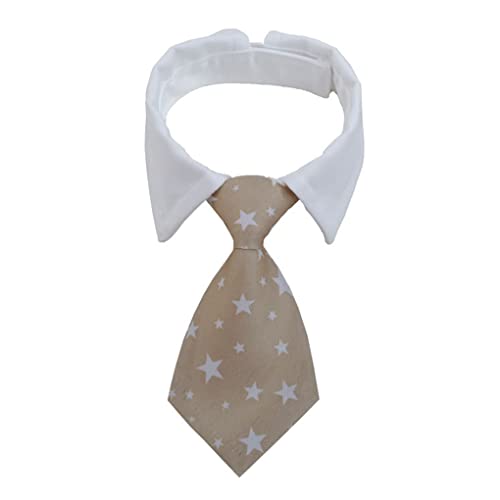 Pet Bow Ties Pets Kostüm entzückende Streifen Halsbänder Partykleidung Klettverschlüsse für Hunde und Katzen, Geben Sie 10 EIN, M von Topsevie