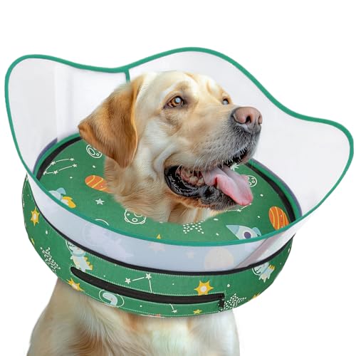 Toptakeit Erhöhtes aufblasbares Hundekegel-Halsband gegen Lecken, Donut-Halsband nach Operationen, weiche Hundekegel-Alternative für kleine, mittelgroße und große Hunde Toptakeit Erhöhtes aufblasbares Hundekegel-Halsband gegen Lecken, Donut-Halsband nach Operationen, weiche Hundekegel-Alternative für kleine, mittelgroße und große Hunde von Toptakeit