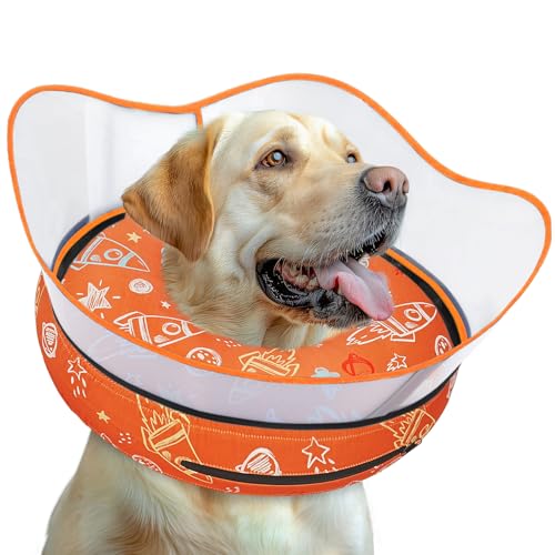 Toptakeit Erhöhtes aufblasbares Hundekegel-Halsband gegen Lecken, Donut-Halsband nach Operationen, weiche Hundekegel-Alternative für kleine, mittelgroße und große Hunde Toptakeit Erhöhtes aufblasbares Hundekegel-Halsband gegen Lecken, Donut-Halsband nach Operationen, weiche Hundekegel-Alternative für kleine, mittelgroße und große Hunde von Toptakeit