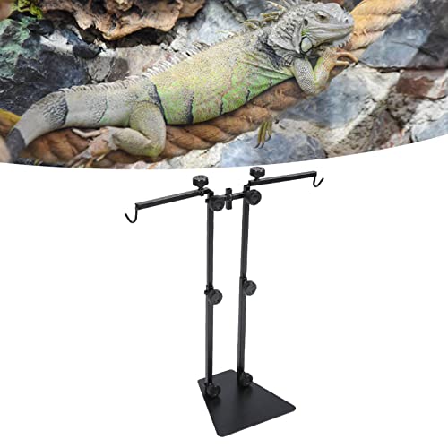 Topyond Reptilien-Lampenständer, verstellbarer Doppelhaken, Metall-Lichtständer, Mehrzweck-Terrarium-Lichterhöhung, Wärmelampenhalter für Reptilien-Tank, Bartagame, Gecko, Schlange Topyond Reptilien-Lampenständer, verstellbarer Doppelhaken, Metall-Lichtständer, Mehrzweck-Terrarium-Lichterhöhung, Wärmelampenhalter für Reptilien-Tank, Bartagame, Gecko, Schlange von Topyond