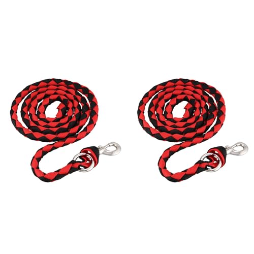Torribala 2X Pferdemeil Seil Extra Schweres Seil mit Bull Snap Blei Seilen für Pferde Torribala 2X Pferdemeil Seil Extra Schweres Seil mit Bull Snap Blei Seilen für Pferde von Torribala