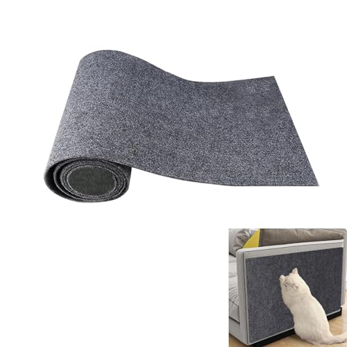 Toseky Trimmbarer Selbstklebend Kratzteppich Katzen Wand Cat Scratching Mat Kratzmatte Katze Katzenkratzbretter Kratzschutz für die Couch Teppich Matte Pad Katzenkratzbretter für Katzenregale, Bäume Toseky Trimmbarer Selbstklebend Kratzteppich Katzen Wand Cat Scratching Mat Kratzmatte Katze Katzenkratzbretter Kratzschutz für die Couch Teppich Matte Pad Katzenkratzbretter für Katzenregale, Bäume von Toseky