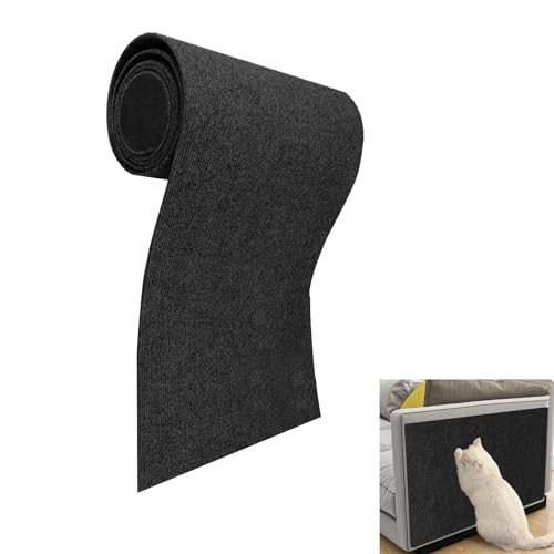 DIY Trimmbarer Selbstklebend Kratzteppich Katzen Wand Cat Scratching Mat Kratzmatte Katze Katzenkratzbretter Kratzschutz für die Couch Teppich Matte Pad Katzenkratzbretter für Katzenregale, Bäume von Toseky