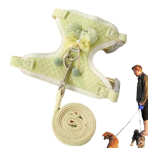 Hundegeschirr mit Riemen, verstellbare Haustierweste - Brustgeschirrweste für Spaziergänge mit dem Hund,Hundeauslaufgerät mit Legierungsverschlüssen für Picknick, Reisen, Ausgehen und Camping Hundegeschirr mit Riemen, verstellbare Haustierweste - Brustgeschirrweste für Spaziergänge mit dem Hund,Hundeauslaufgerät mit Legierungsverschlüssen für Picknick, Reisen, Ausgehen und Camping von Toseky