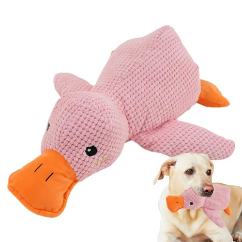 Toseky Hundespielzeug Unzerstörbar, Quack-Quack Duck Dog Toy, Hundespielzeug Unzerstörbares Für Aggressives Kauen Quietschend Hunde Spielzeug Langlebiges Hundespielzeug Für Große Welpen Und Kleines von Toseky