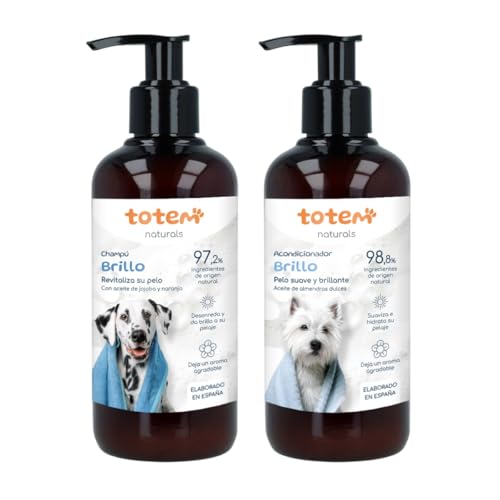 Totem Naturals Set Weichheit und Glanz Shampoo 250 ml + Conditioner 250 ml natürlich für Hunde Totem Naturals Set Weichheit und Glanz Shampoo 250 ml + Conditioner 250 ml natürlich für Hunde von Totem Naturals