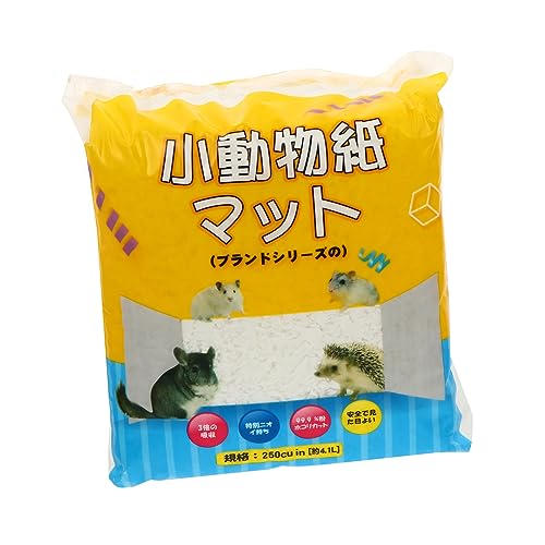 Totority 1 Packung Papierchip Für Haustiere Hamster Sachen Unterlage Papierbettwäsche Wurf Pads Haustierspäne Sägemehl Aus Papier Geruchsmatte Entfernen Bettwäsche Für Kleine Haustiere Weiß von Totority
