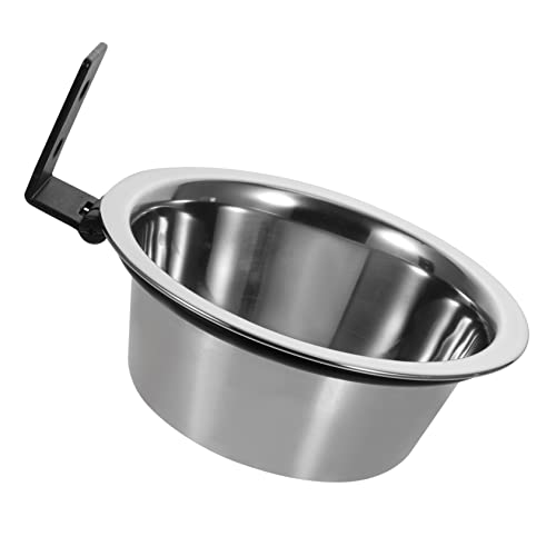 Totority 1 Satz An Der Wand Befestigter Erhöhter Hundenapf Haustier-hundenäpfe Hängende Hundenäpfe Hoch Groß Wassernapf Für Hunde Montierbar Montierter Welpenfutternapf Rostfreier Stahl von Totority