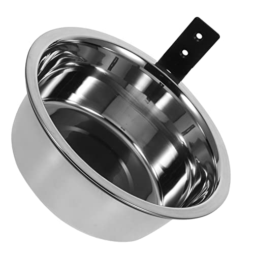 Totority 1 Satz Erhöhter Hundenapf rostfrei hoch hängende Haustierschüssel Steigleitung Haustiernapf pet Water Bowl Dog Food Bowl hundetrinknäpfe Napf für große Hunde Wassernapf für Katzen von Totority
