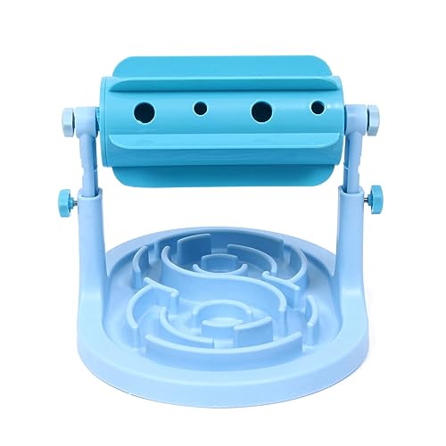 Totority 1 Stück Tierfutter Hundespielzeug Verschütten Undichtes Lebensmittelspielzeug Drinnen Katzenspielzeug Katzenfutter Langsam Fressender Futternapf Leckspielzeug Für Hunde Abs Blue von Totority