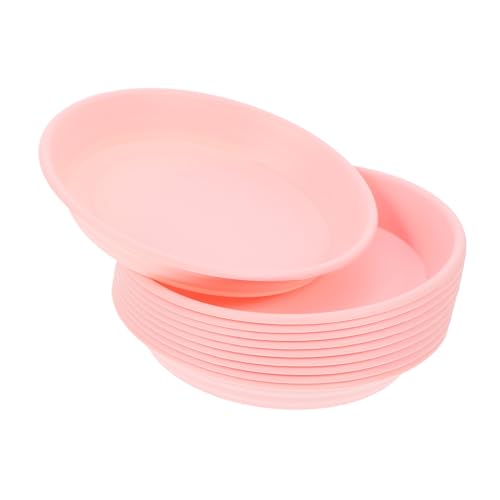 Totority 10 Stück Lecksehicht Tropfschale für Pflanzen Fänger Pflanzenuntertasse Topf Untertasse Abtropfschalen für Topfpflanzen Und Pflanzschalen für Zimmerpflanzen Pflanzenschalen pp Rosa Totority 10 Stück Lecksehicht Tropfschale für Pflanzen Fänger Pflanzenuntertasse Topf Untertasse Abtropfschalen für Topfpflanzen Und Pflanzschalen für Zimmerpflanzen Pflanzenschalen pp Rosa von Totority