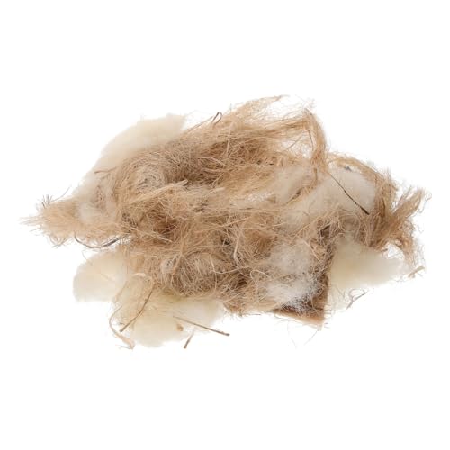 Totority 1Packung Vogelnestmaterial Natürliche Nistmaterialien für Wildvögel und Kleintiere für Innen und Außenbereich Fördert Nester und Schützt Kälte Totority 1Packung Vogelnestmaterial Natürliche Nistmaterialien für Wildvögel und Kleintiere für Innen und Außenbereich Fördert Nester und Schützt Kälte von Totority