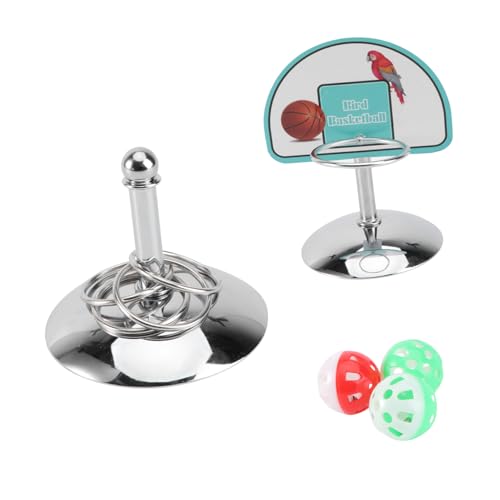Totority 2sätze Papagei Spielzeug Teiliges Metall Training Spielzeug Für Vögel Langlebig Und Unterhaltsam Für Wellensittiche Und Andere Haustiervögel Fördert Bewegung Und Spaß Totority 2sätze Papagei Spielzeug Teiliges Metall Training Spielzeug Für Vögel Langlebig Und Unterhaltsam Für Wellensittiche Und Andere Haustiervögel Fördert Bewegung Und Spaß von Totority