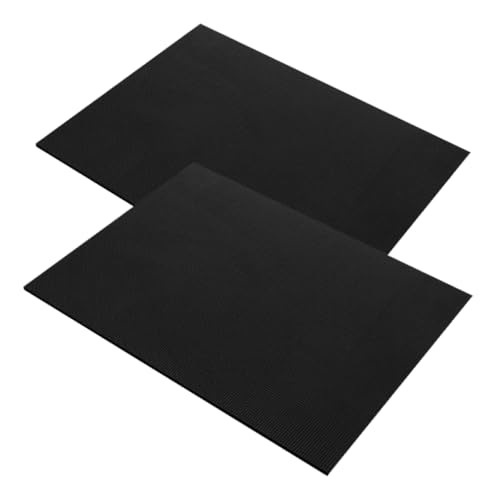 Totority 2 Stück Aquarium-stoßdämpfer Aquarienmatte Schwammfilter Kohlefilterpad Für Aquarien Aquariummatte Für Unter Dem Tank Fischaquariumzubehör Dünne Gummimatte Fischmatte Black Schaum von Totority