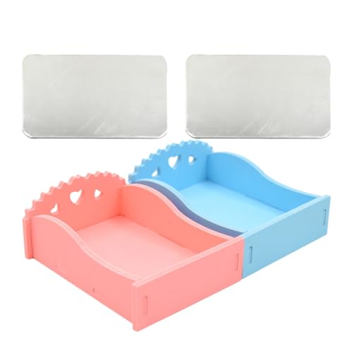 Totority 2 Stück Kristall-Pad Zubehör Hamsternest meerschweinchen Bett Kühlung meerschweinchen lebensraum Hamster hamsterspielzeug wiederverwendbares Haustierbett Heimtierbedarf Totority 2 Stück Kristall-Pad Zubehör Hamsternest meerschweinchen Bett Kühlung meerschweinchen lebensraum Hamster hamsterspielzeug wiederverwendbares Haustierbett Heimtierbedarf von Totority