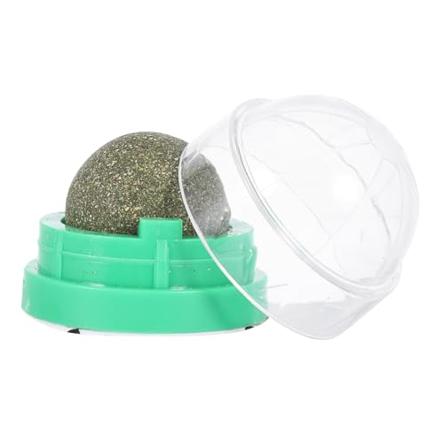 Totority 2 Stücke Katzenminze Lick Ball Rotierendes Naturspielzeug für Katzen Verdauungshilfe und Leckerlis aus Actinidia Polygama Kat Treat für Gesunde Zähne und Darm Grün Totority 2 Stücke Katzenminze Lick Ball Rotierendes Naturspielzeug für Katzen Verdauungshilfe und Leckerlis aus Actinidia Polygama Kat Treat für Gesunde Zähne und Darm Grün von Totority