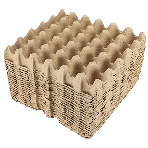 Totority 20 Stück Zuchtschale Starttablett Für Wachteleier Schraffur Inkubator-tablett Zuchtbehälter Zellstoff Papier Totority 20 Stück Zuchtschale Starttablett Für Wachteleier Schraffur Inkubator-tablett Zuchtbehälter Zellstoff Papier von Totority