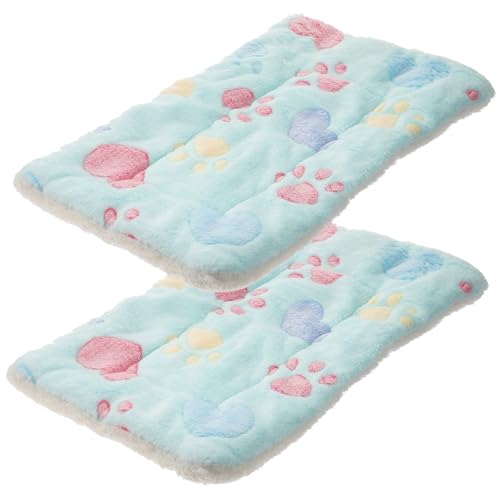Totority 2stücke Kleintier Schlafmatte Warmes Hamster Nest Pad Weiche Fleece Decke Für Meerschweinchen Kaninchen Und Andere Kleintiere Für Kalte Wintermonate von Totority