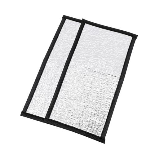 Totority 2Stücke Isoliermatte für Reptilien mit Reflektierendem Film Heizpad für Eidechsen Schildkröten und Andere Kriechende Langlebig und Sicher für Terrarien von Totority