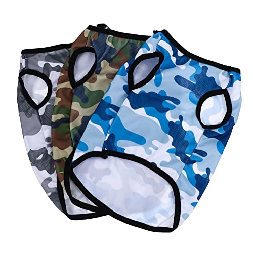 Totority 3 Teilige Camouflage Hundeweste Kleine Hundekleidung Haustierweste Camouflage Shirts Für Hunde Überzüge Hundekleidung Haustierbekleidung Hunde Sweatshirt Zufällige Farbe Totority 3 Teilige Camouflage Hundeweste Kleine Hundekleidung Haustierweste Camouflage Shirts Für Hunde Überzüge Hundekleidung Haustierbekleidung Hunde Sweatshirt Zufällige Farbe von Totority