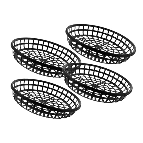 Totority 4 Stück Käfig Für Die Aufzucht Von Meeresfrüchten Austernschalen Netzkörbe Für Austern Austernzuchttablett Zuchtgitterkorb Trepang-behälter Ausgehöhlte Körbe Black Plastik Totority 4 Stück Käfig Für Die Aufzucht Von Meeresfrüchten Austernschalen Netzkörbe Für Austern Austernzuchttablett Zuchtgitterkorb Trepang-behälter Ausgehöhlte Körbe Black Plastik von Totority