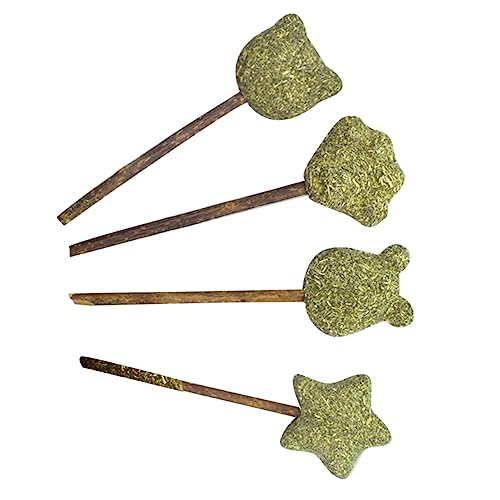 Totority 4 Stücke Teiliges Katzenminze Lollipop Set Natürlicher Snack für Katzen Verdauung Katzenspielzeug Katzenpfoten Bären und Sternform Gesundes Kauspielzeug für Katzen Totority 4 Stücke Teiliges Katzenminze Lollipop Set Natürlicher Snack für Katzen Verdauung Katzenspielzeug Katzenpfoten Bären und Sternform Gesundes Kauspielzeug für Katzen von Totority