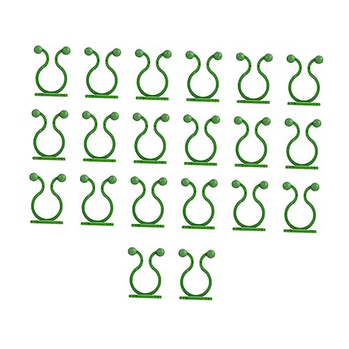 Totority 80 Stück Fixer für grüne Pflanzen Wandbefestigung Pflanzenstützen für den Garten Wall Hooks pflanzenrankhilfen Werkzeuge zur Pflanzenbefestigung Pflanzenbefestigungswerkzeug Green von Totority