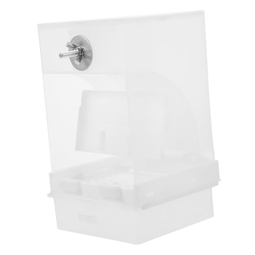 Totority Automatischer Vogel Feeder aus Kreativer Futterspender für Vogelarten Spritz Design für Wellensittiche und Papageien Langlebig von Totority