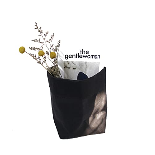 Totority Behälter aus Kraftpapier schmücken Lagerung Tasche Pflanzenwachstumsbeutel papiertüten papiersäcke Paper Bag papierbeutel dekorative Papiertüte waschbare Papiertüte Black Totority Behälter aus Kraftpapier schmücken Lagerung Tasche Pflanzenwachstumsbeutel papiertüten papiersäcke Paper Bag papierbeutel dekorative Papiertüte waschbare Papiertüte Black von Totority