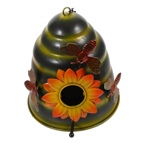Totority Box Eisen Biene Ornament Vogelnest Dekoration Park Ornament Metall Totority Box Eisen Biene Ornament Vogelnest Dekoration Park Ornament Metall von Totority