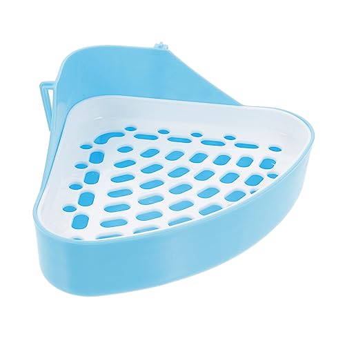 Totority Dreieckige Box Mini Toilette für Kleine Haustiere Umweltfreundliches Material für Meerschweinchen und Hamster Wohnzimmer Totority Dreieckige Box Mini Toilette für Kleine Haustiere Umweltfreundliches Material für Meerschweinchen und Hamster Wohnzimmer von Totority