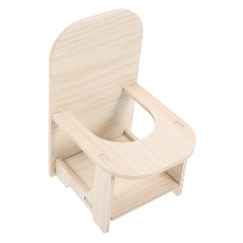 Totority Hamster Kleiner Esstisch Hamster hamsterspielzeug Kleintierstuhl Hamster Sitz Hamster Einrichtung Miniaturstuhl aus Holz Käfighamsterstuhl Hamster- hölzern Totority Hamster Kleiner Esstisch Hamster hamsterspielzeug Kleintierstuhl Hamster Sitz Hamster Einrichtung Miniaturstuhl aus Holz Käfighamsterstuhl Hamster- hölzern von Totority