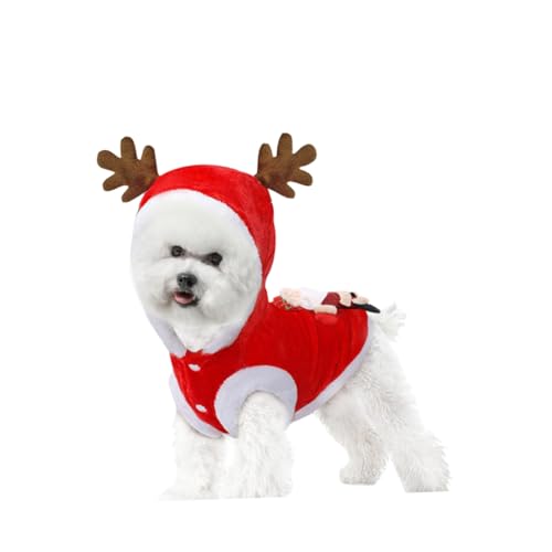 Totority Haustier Warme Kleidung Festliche Haustierkleidung Mäntel Hunde-Outfits Hundekleid Jacke Hündchen Hundekostüme Hund Weihnachten Verkleiden Klein Hund Warmer Mantel Züchten Welpe Totority Haustier Warme Kleidung Festliche Haustierkleidung Mäntel Hunde-Outfits Hundekleid Jacke Hündchen Hundekostüme Hund Weihnachten Verkleiden Klein Hund Warmer Mantel Züchten Welpe von Totority