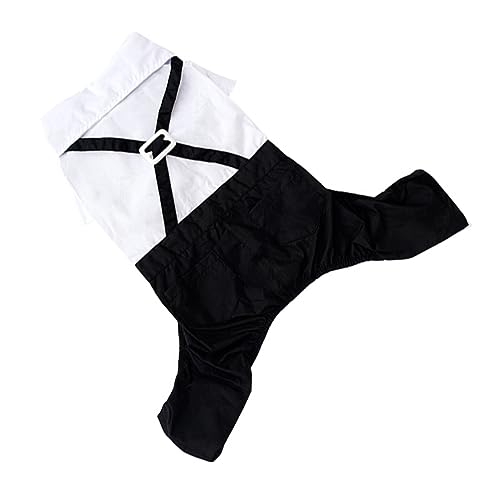 Totority Hochzeitsanzug für Kostüm mit Fliege und Latzhose für Besondere Anlässe Partys Hochzeiten und Feiertage aus Strapazierfähigem Baumwollmaterial XL Totority Hochzeitsanzug für Kostüm mit Fliege und Latzhose für Besondere Anlässe Partys Hochzeiten und Feiertage aus Strapazierfähigem Baumwollmaterial XL von Totority