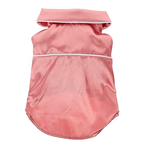 Totority Hunde-Pyjama Haustierkostüm Outfits Hundepyjama Hunde Strampler Hundemantel Haustier -Overall Hundekostüm für Mädchen Hundemäntel für Mädchen Hundebekleidung Hundeoverall Baumwolle von Totority