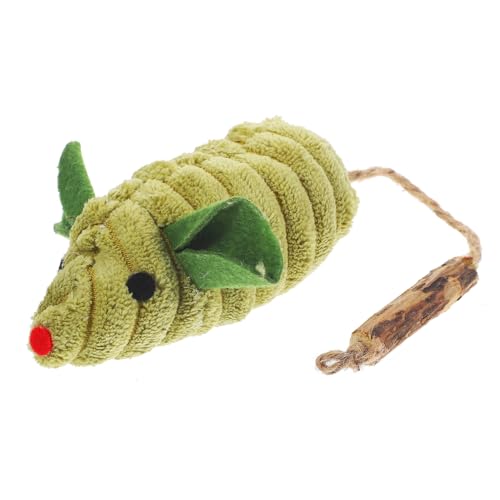 Totority Katzenminze drinnen Kätzchen interaktives katzenspielzeug Interactive cat Toy cat Grass Catnip Toy Katzenspielzeug Katze lustiges Plüsch von Totority