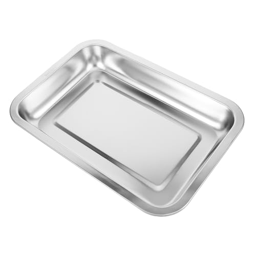 Totority Katzentoilette Groß Offenes Metall Katzenklo mit Stabilem Bodendesign Robust Reinigen für Tierheim von Totority