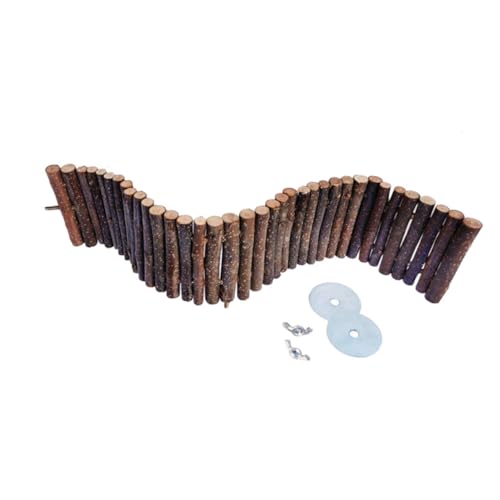 Totority Kletterleiter aus Holz für Kleintiere Hängende Brücke und Kau für Hamster Mäuse und Andere Kleine Haustiere Langlebig und Sicher für Stundenlangen Spielspaß Totority Kletterleiter aus Holz für Kleintiere Hängende Brücke und Kau für Hamster Mäuse und Andere Kleine Haustiere Langlebig und Sicher für Stundenlangen Spielspaß von Totority